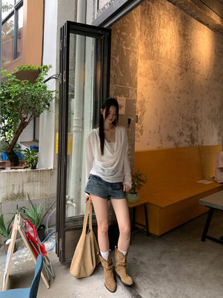 white swing top
