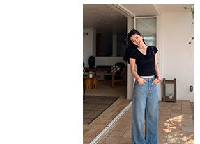 swing collar top