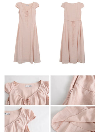 pink French dress
