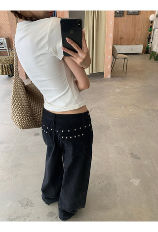 white Korean top