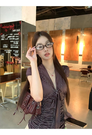 polka dot shirt