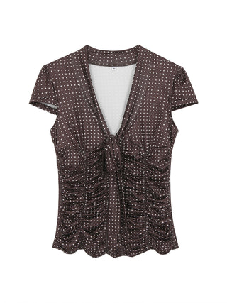 polka dot shirt