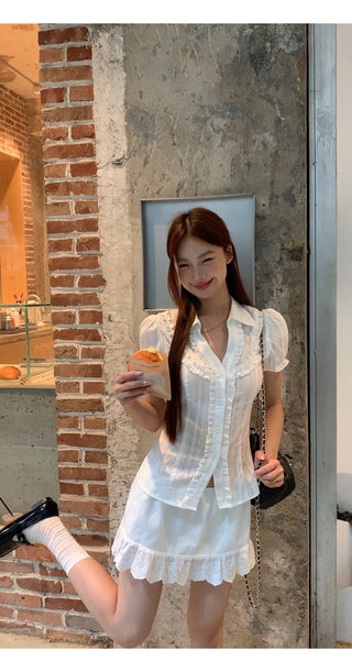 white French shirt