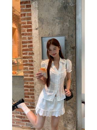 white French shirt