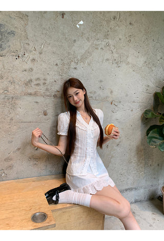 white French shirt