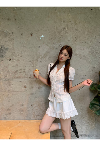 white French shirt