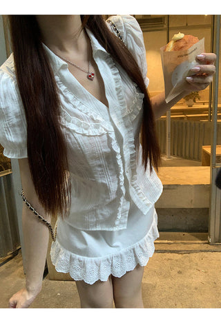 white French shirt