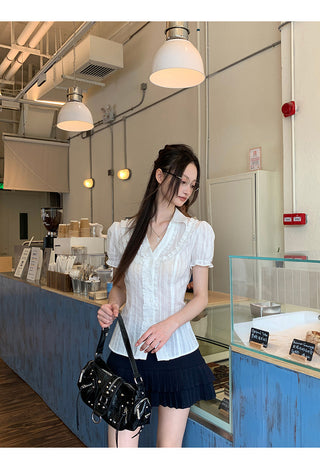 white French shirt