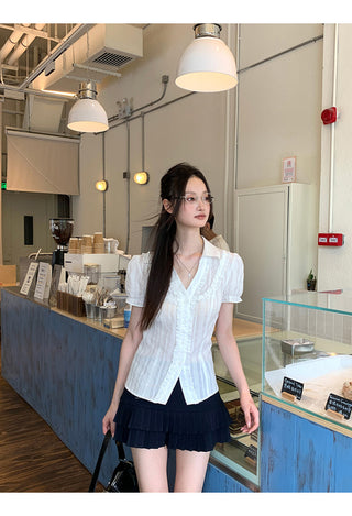 white French shirt