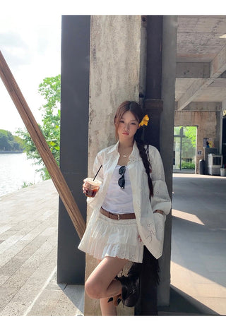 white sun shirt