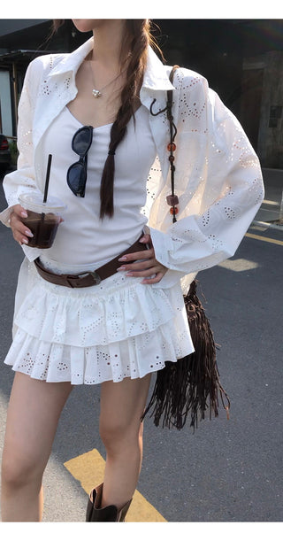 white sun shirt