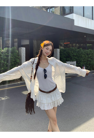 white sun shirt