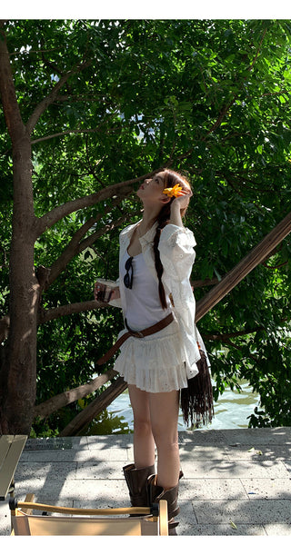 white sun shirt