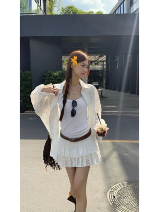 white sun shirt