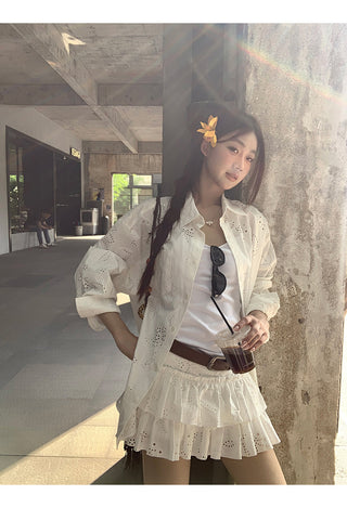 white sun shirt
