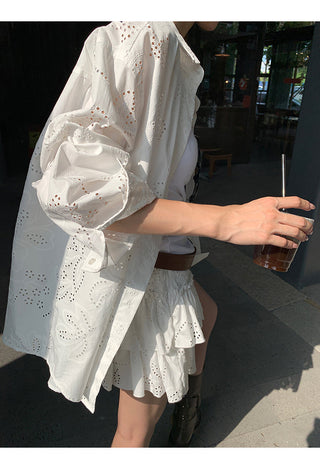 white sun shirt