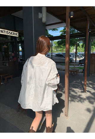 white sun shirt