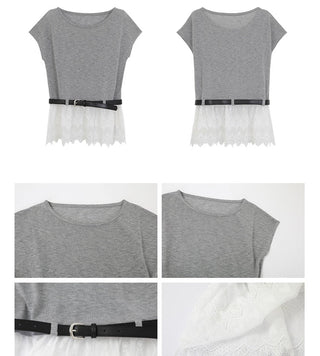 lace strapless top