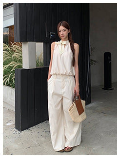 French halter top