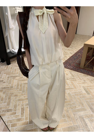 French halter top