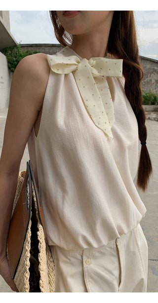 French halter top