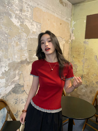 contrast edge top