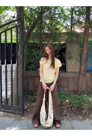brown overalls