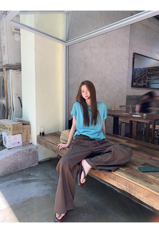 brown overalls