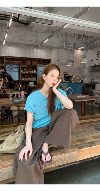 brown overalls
