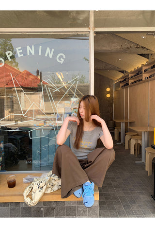 brown overalls