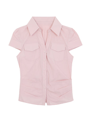 pink French shirt