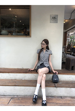 pink French shirt
