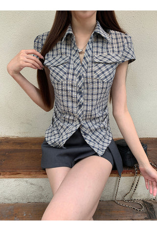 pink French shirt