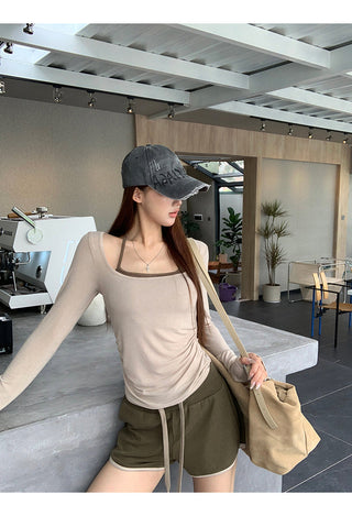 pink sun top
