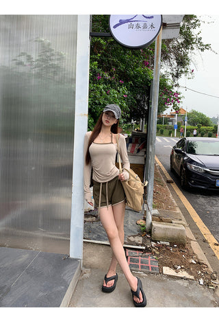 pink sun top