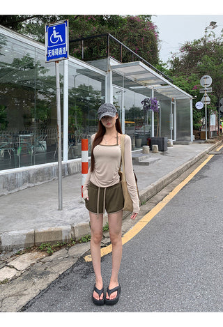 pink sun top