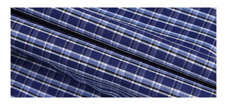 blue plaid shirt