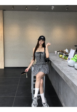 sleeveless tube dress