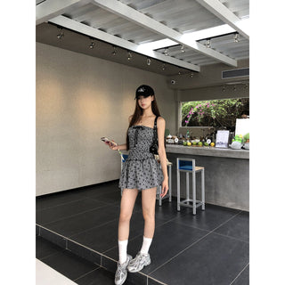 sleeveless tube dress