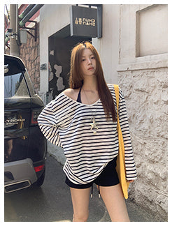 striped sun top