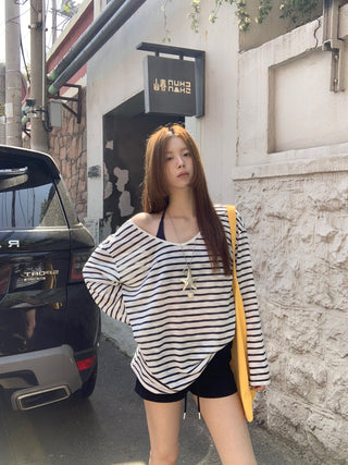 striped sun top