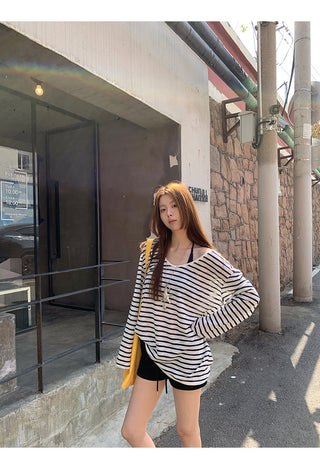 striped sun top
