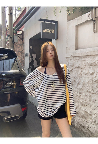 striped sun top