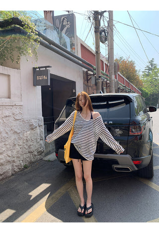 striped sun top