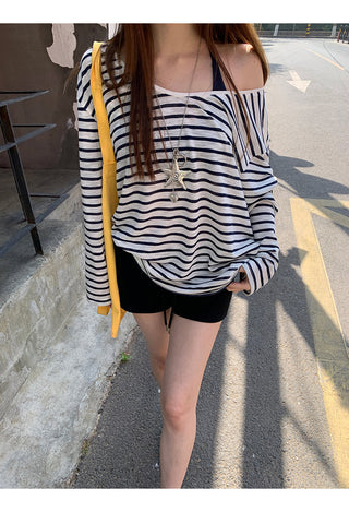 striped sun top