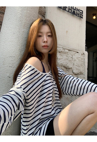 striped sun top