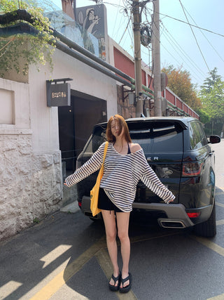 striped sun top