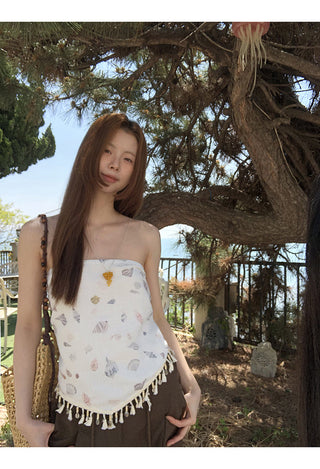 sleeveless tube top