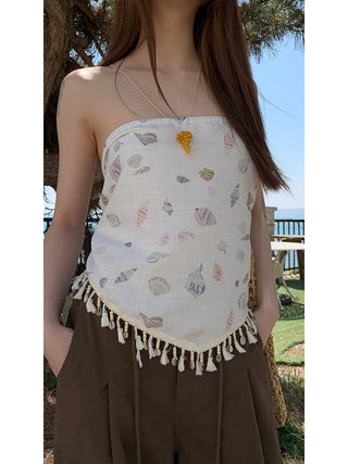 sleeveless tube top