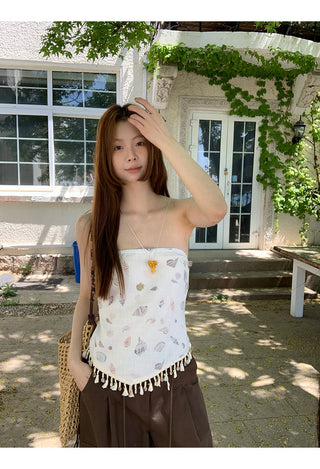 sleeveless tube top